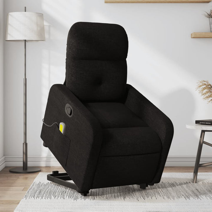 Elektrisk Reclinerfåtölj Med Uppresningshjälp Tyg