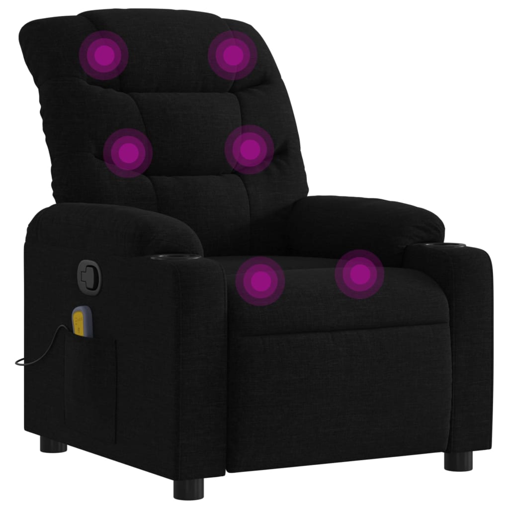 Massagefåtölj Tyg