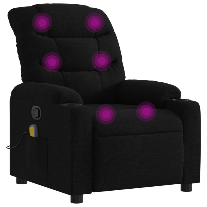 Massagefåtölj Tyg