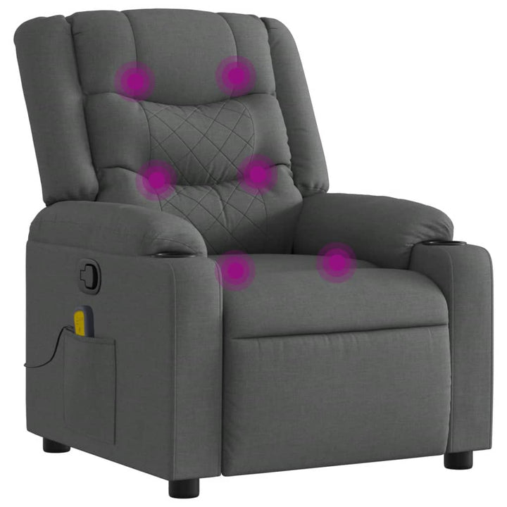 Massagefåtölj Tyg