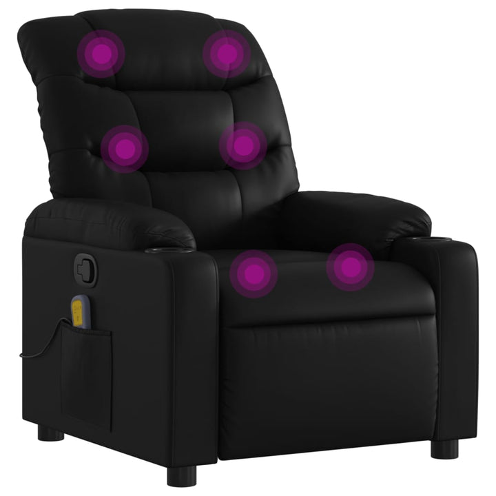Massagefåtölj Konstläder