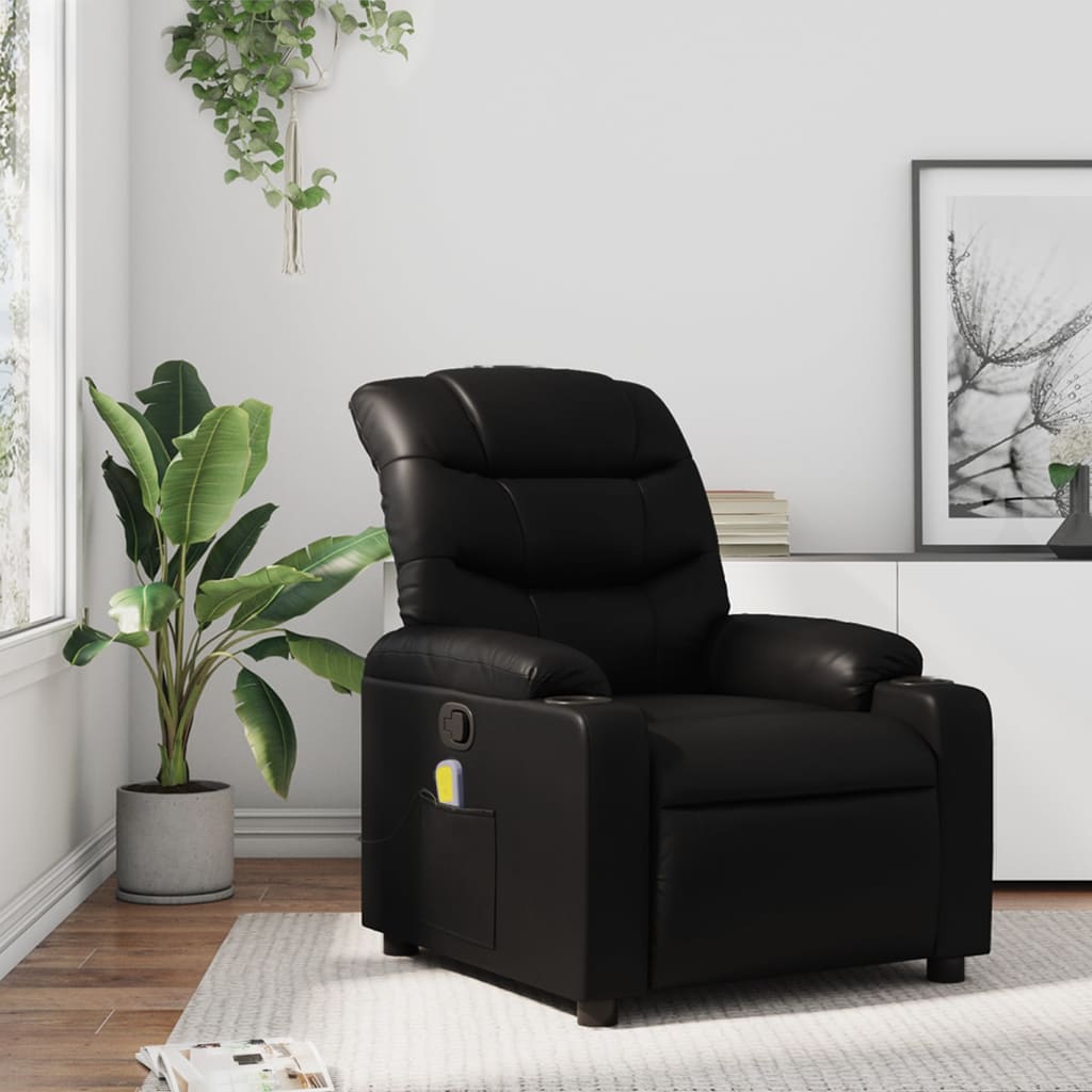 Massagefåtölj Konstläder