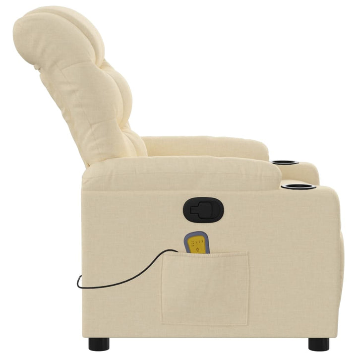 Massagefåtölj Färgad Tyg