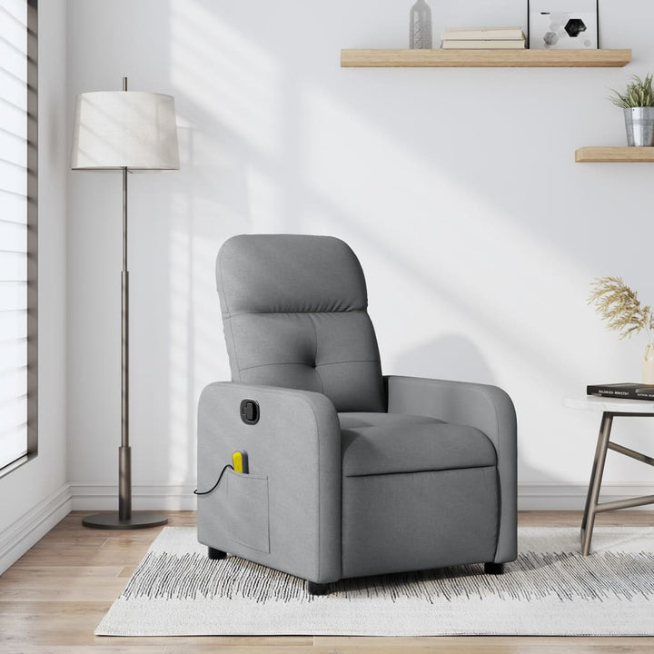Massagefåtölj Tyg