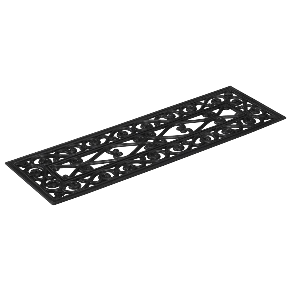 Trappstegsmattor 5 St 25X75 Cm Gummi