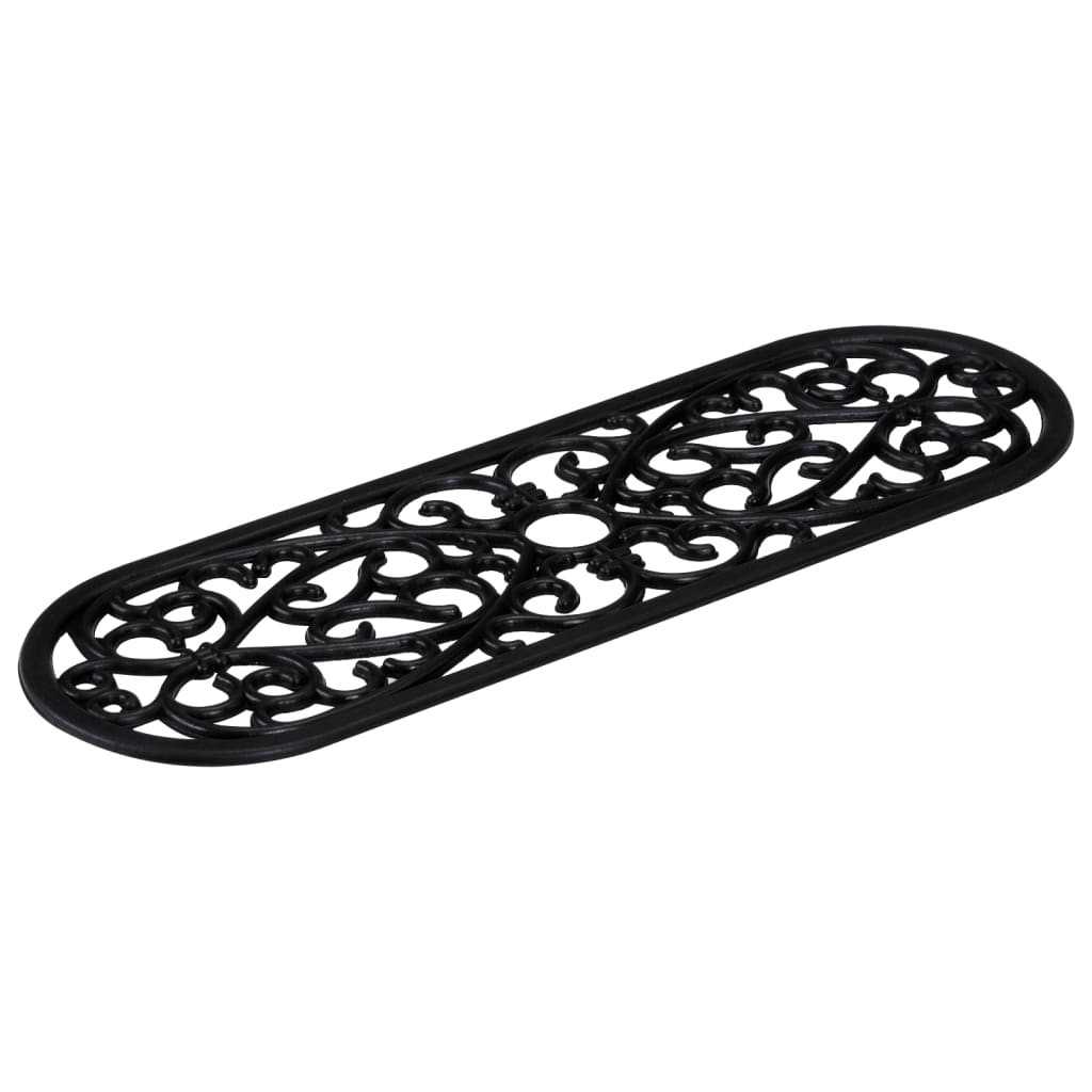 Trappstegsmattor 5 St 25X75 Cm Gummi