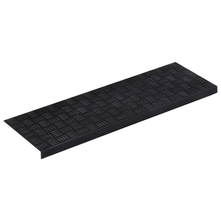 Trappstegsmattor 5 St 25X75 Cm Gummi