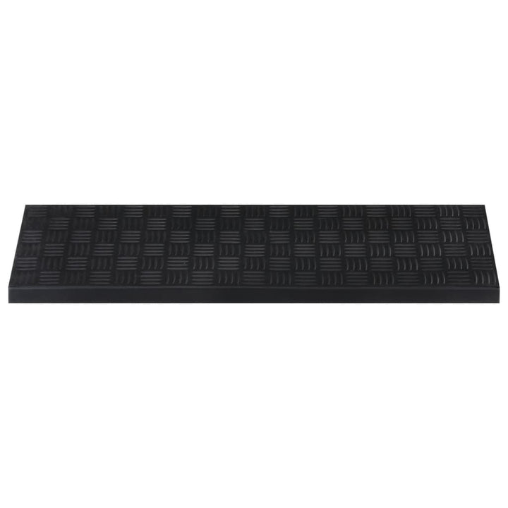 Trappstegsmattor 5 St 25X75 Cm Gummi