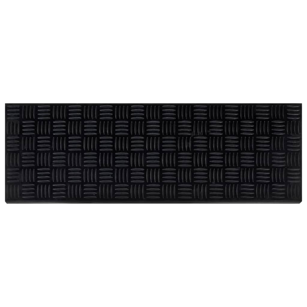 Trappstegsmattor 10 St 25X75 Cm Gummi