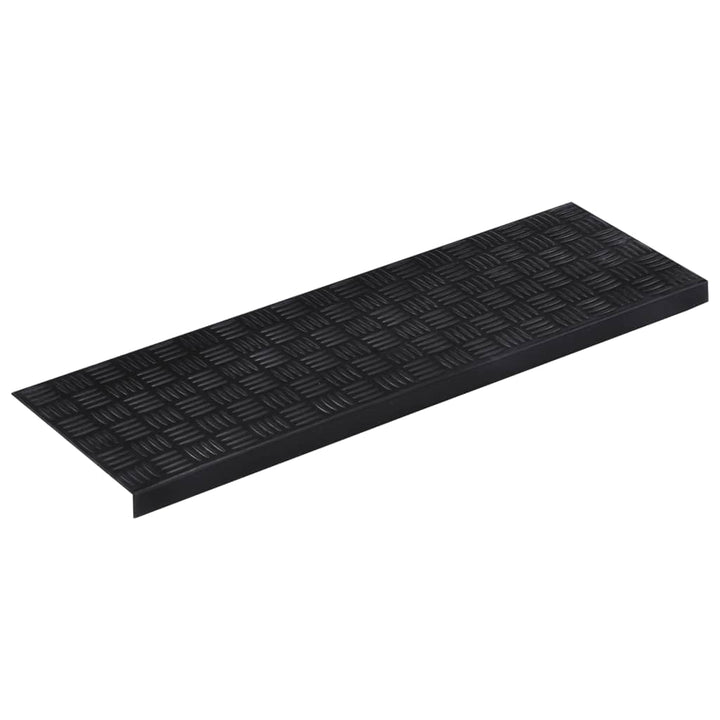 Trappstegsmattor 10 St 25X75 Cm Gummi
