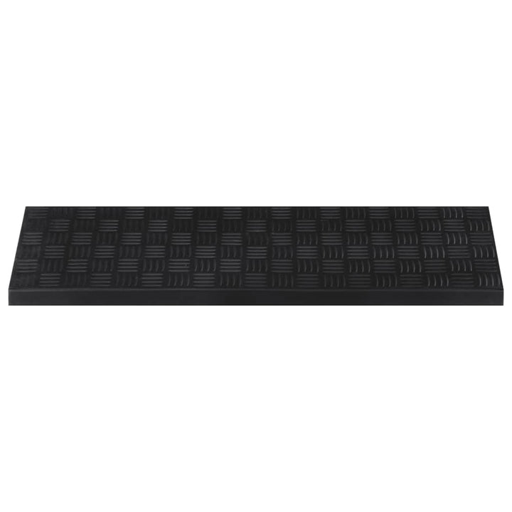 Trappstegsmattor 10 St 25X75 Cm Gummi