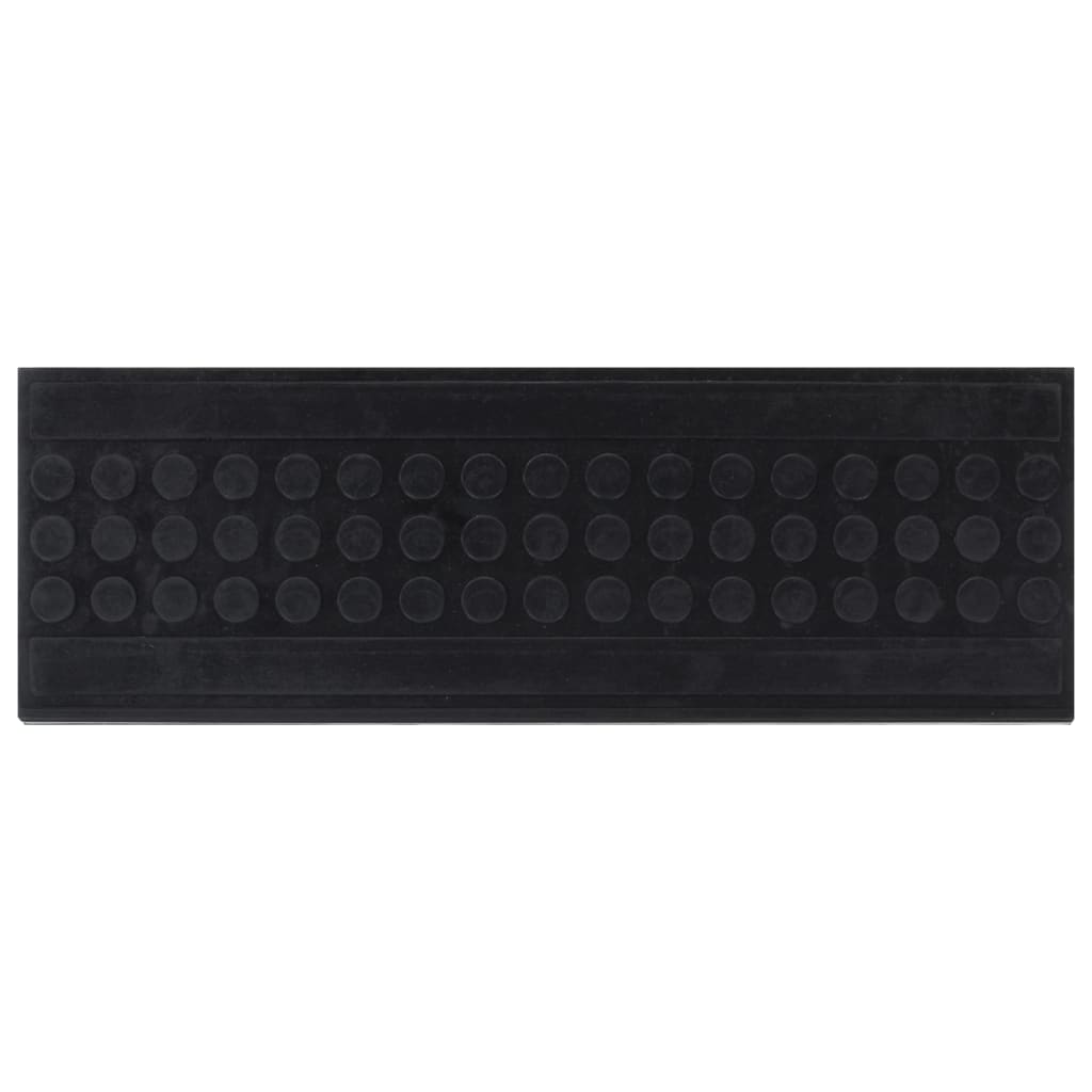 Trappstegsmattor 5 St 25X75 Cm Gummi