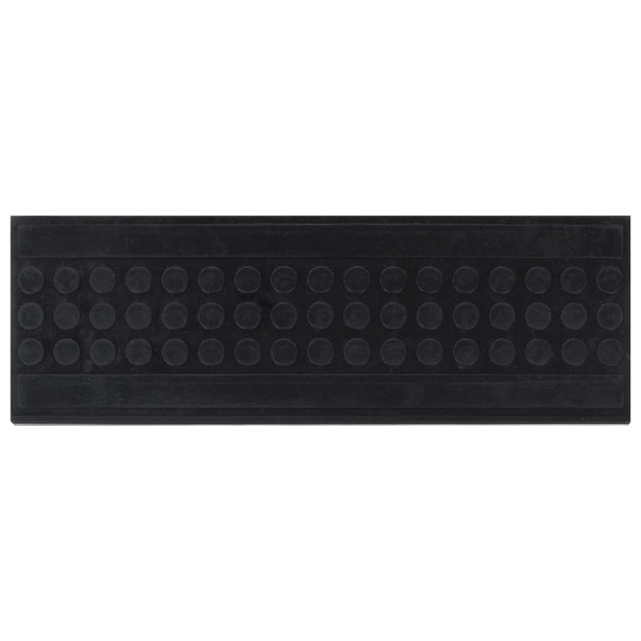 Trappstegsmattor 5 St 25X75 Cm Gummi