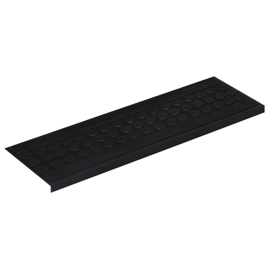Trappstegsmattor 5 St 25X75 Cm Gummi