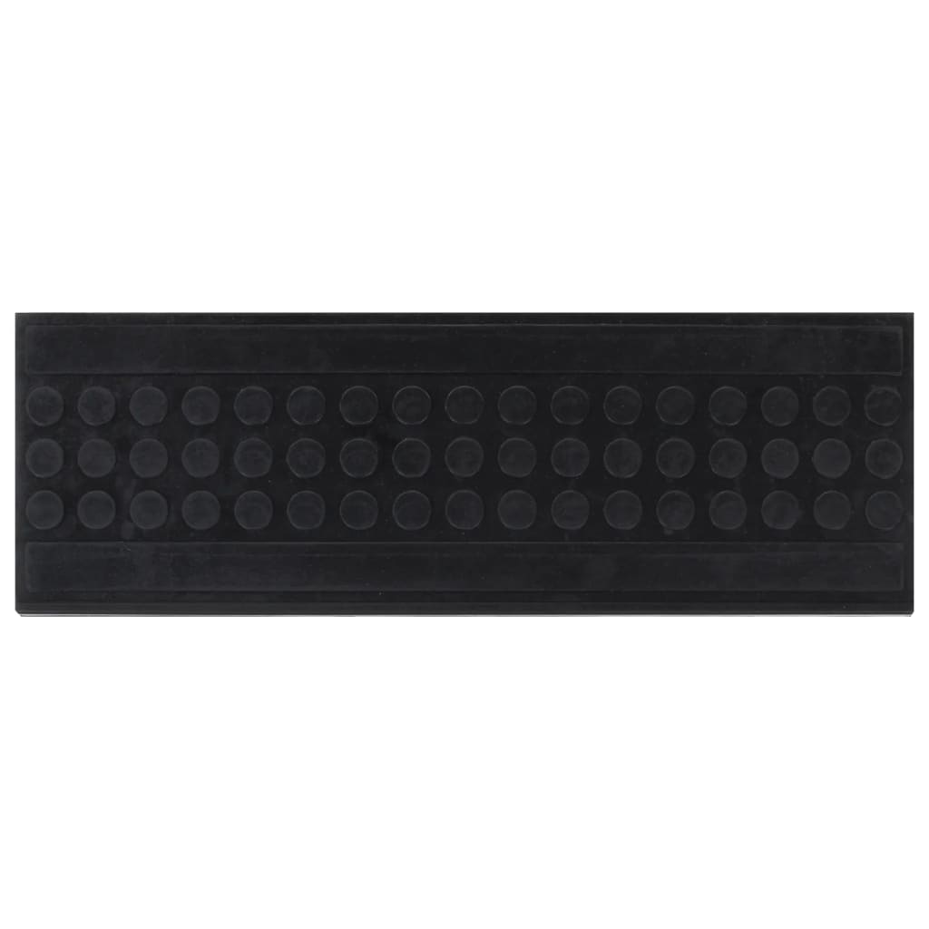 Trappstegsmattor 10 St 25X75 Cm Gummi