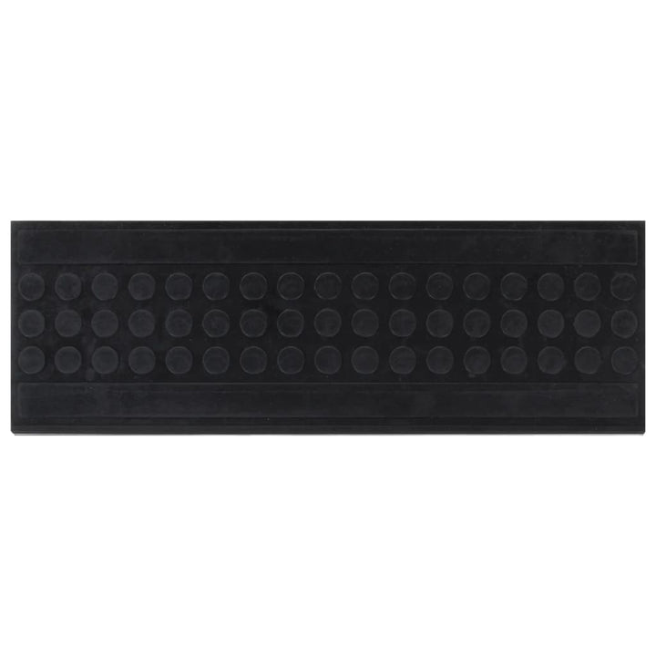 Trappstegsmattor 10 St 25X75 Cm Gummi
