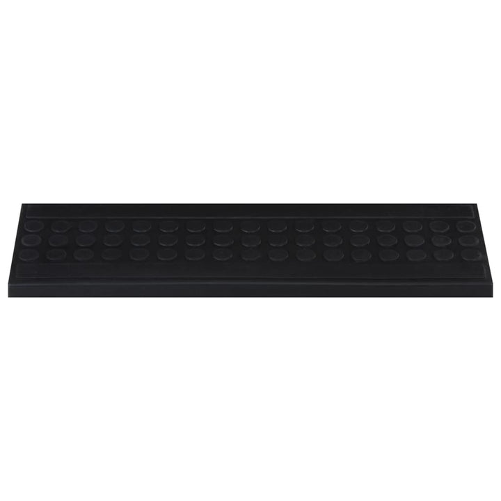 Trappstegsmattor 10 St 25X75 Cm Gummi