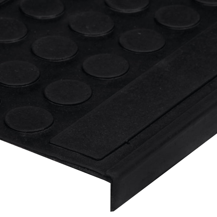Trappstegsmattor 10 St 25X75 Cm Gummi