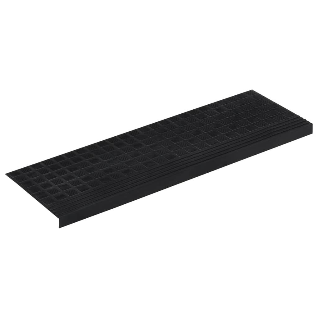 Trappstegsmattor 10 St 25X75 Cm Gummi
