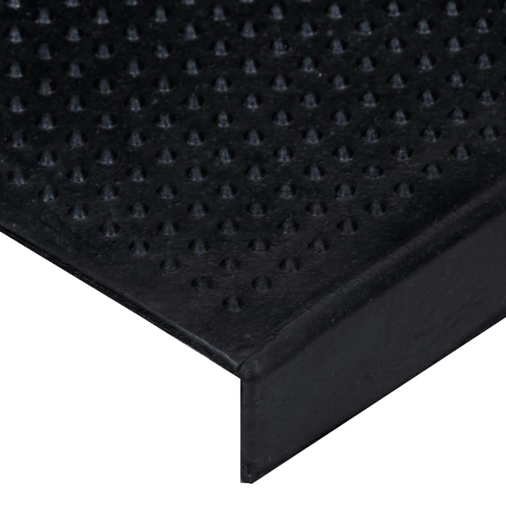 Trappstegsmattor 5 St 25X75 Cm Gummi