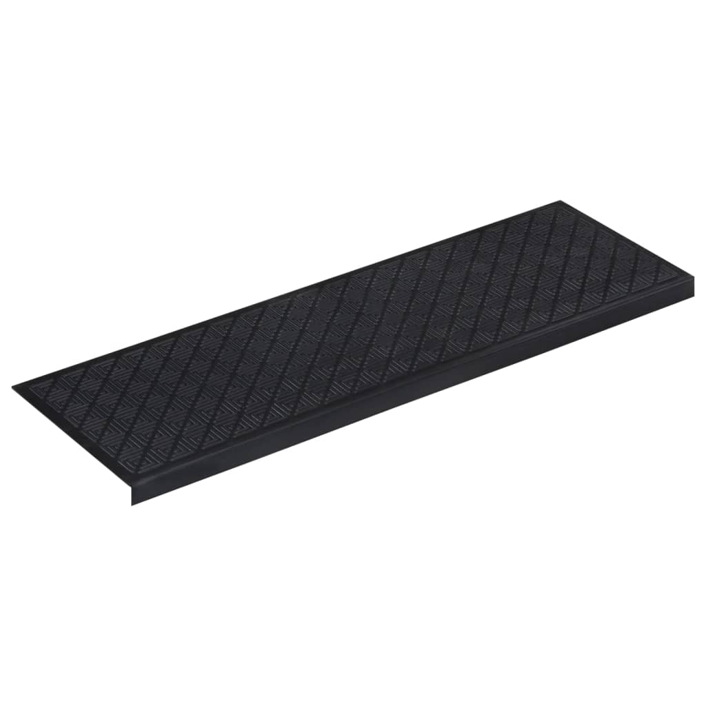 Trappstegsmattor 5 St 25X75 Cm Gummi