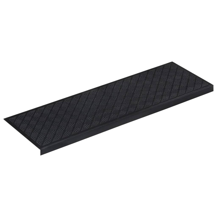 Trappstegsmattor 5 St 25X75 Cm Gummi