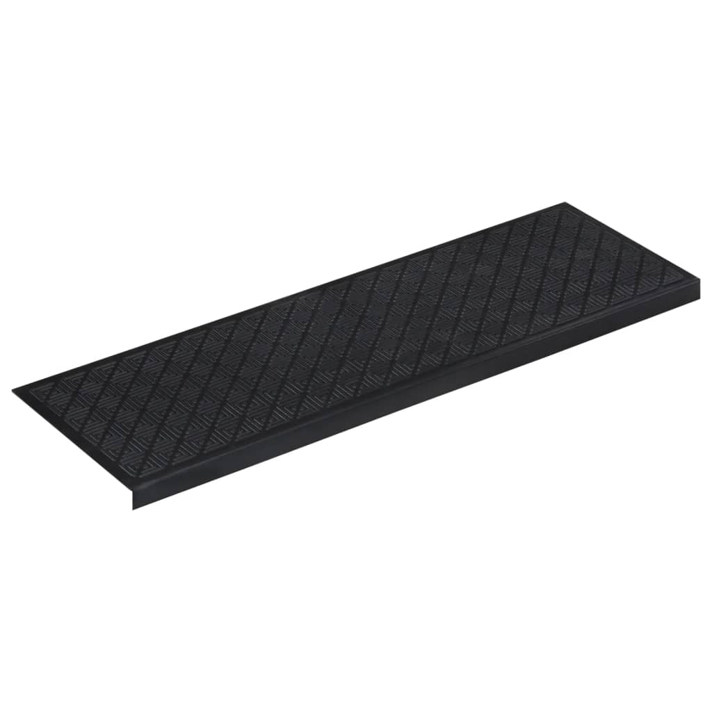 Trappstegsmattor 10 St 25X75 Cm Gummi