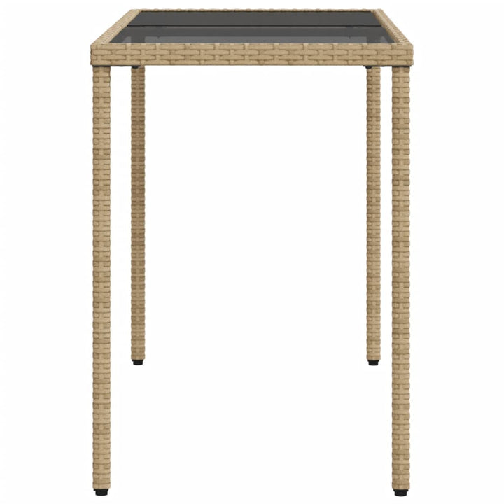 Trädgårdsbord Med Skiva 115X54X74 Cm Konstrotting