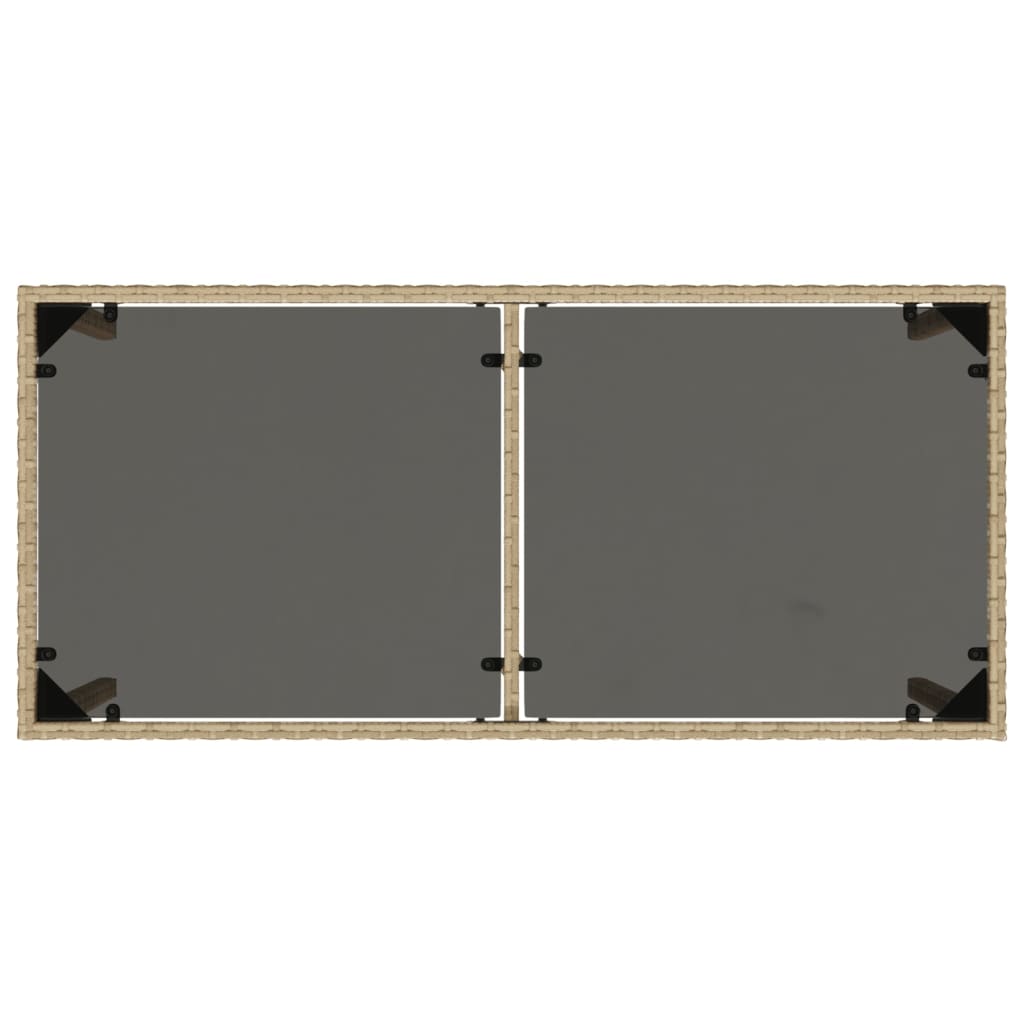 Trädgårdsbord Med Skiva 115X54X74 Cm Konstrotting