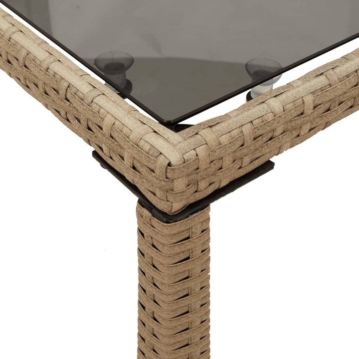 Trädgårdsbord Med Skiva 115X54X74 Cm Konstrotting