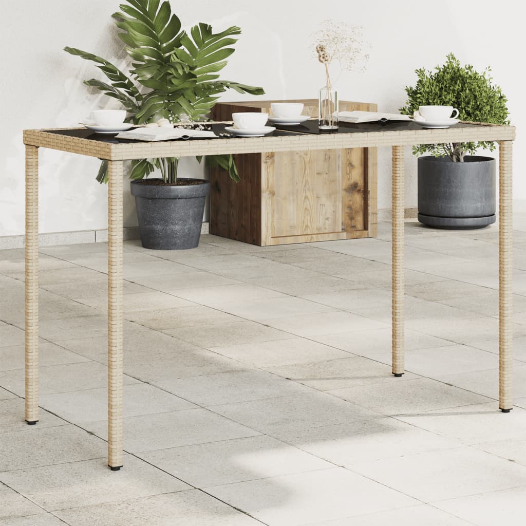 Trädgårdsbord Med Skiva 115X54X74 Cm Konstrotting