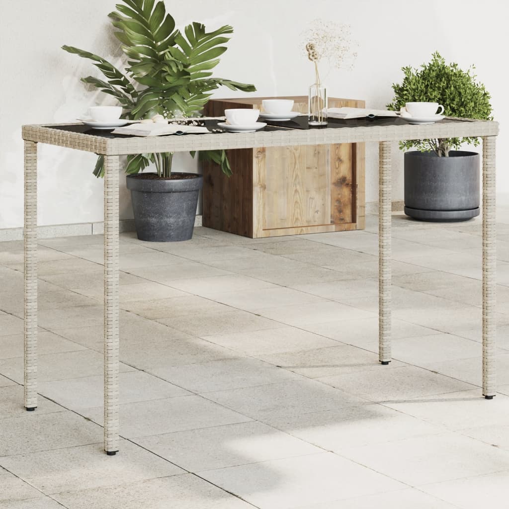 Trädgårdsbord Med Skiva 115X54X74 Cm Konstrotting