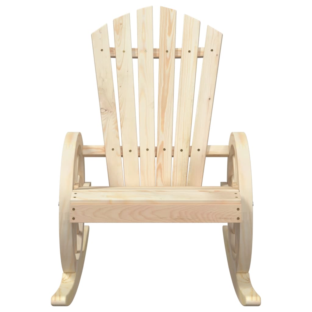 Gungstol Adirondack Massivt Granträ