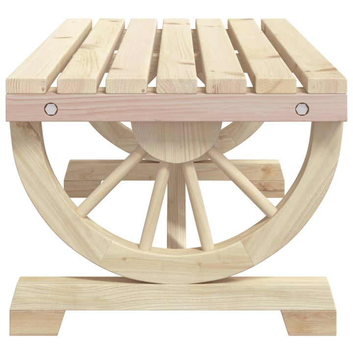 Soffbord För Trädgården 90X50X40 Cm Massiv Furu