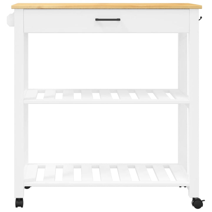 Köksvagn Monza 84X40X88,5 Cm Massivt Furu