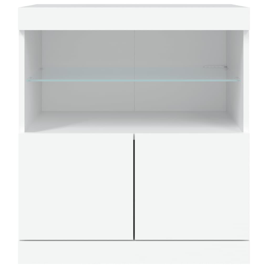 Skänk Med Led-Belysning 60X37X67 Cm