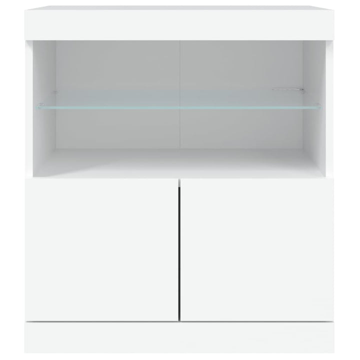 Skänk Med Led-Belysning 60X37X67 Cm