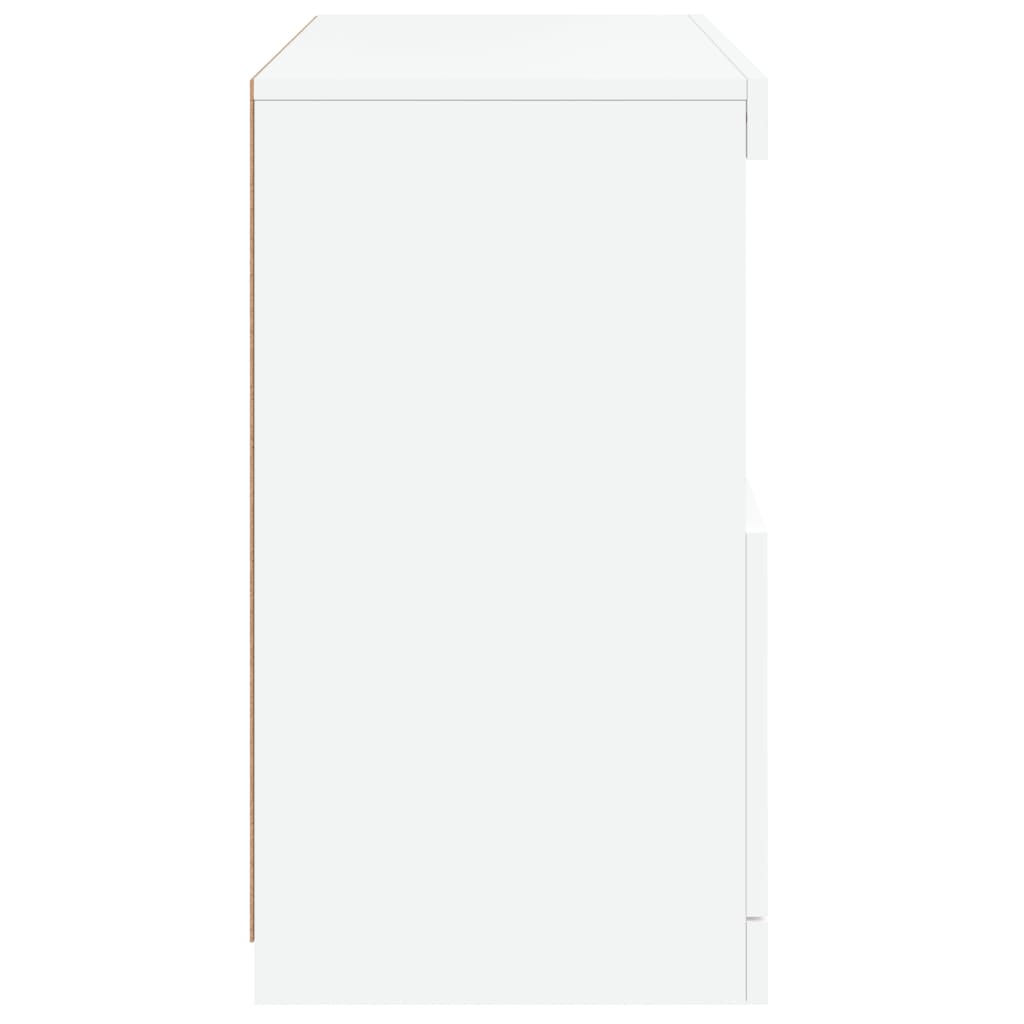 Skänk Med Led-Belysning 60X37X67 Cm