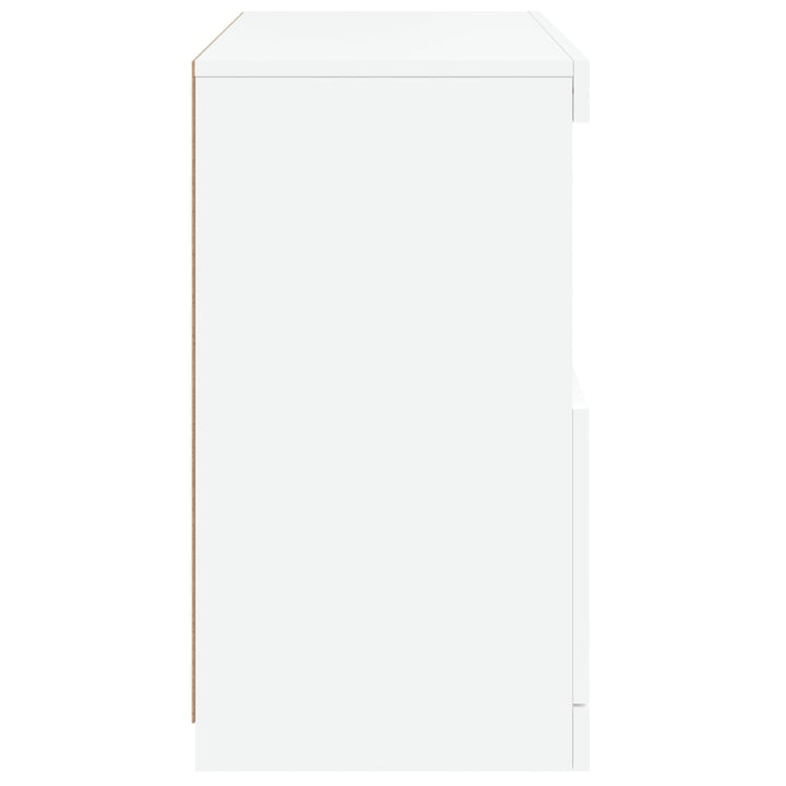 Skänk Med Led-Belysning 60X37X67 Cm