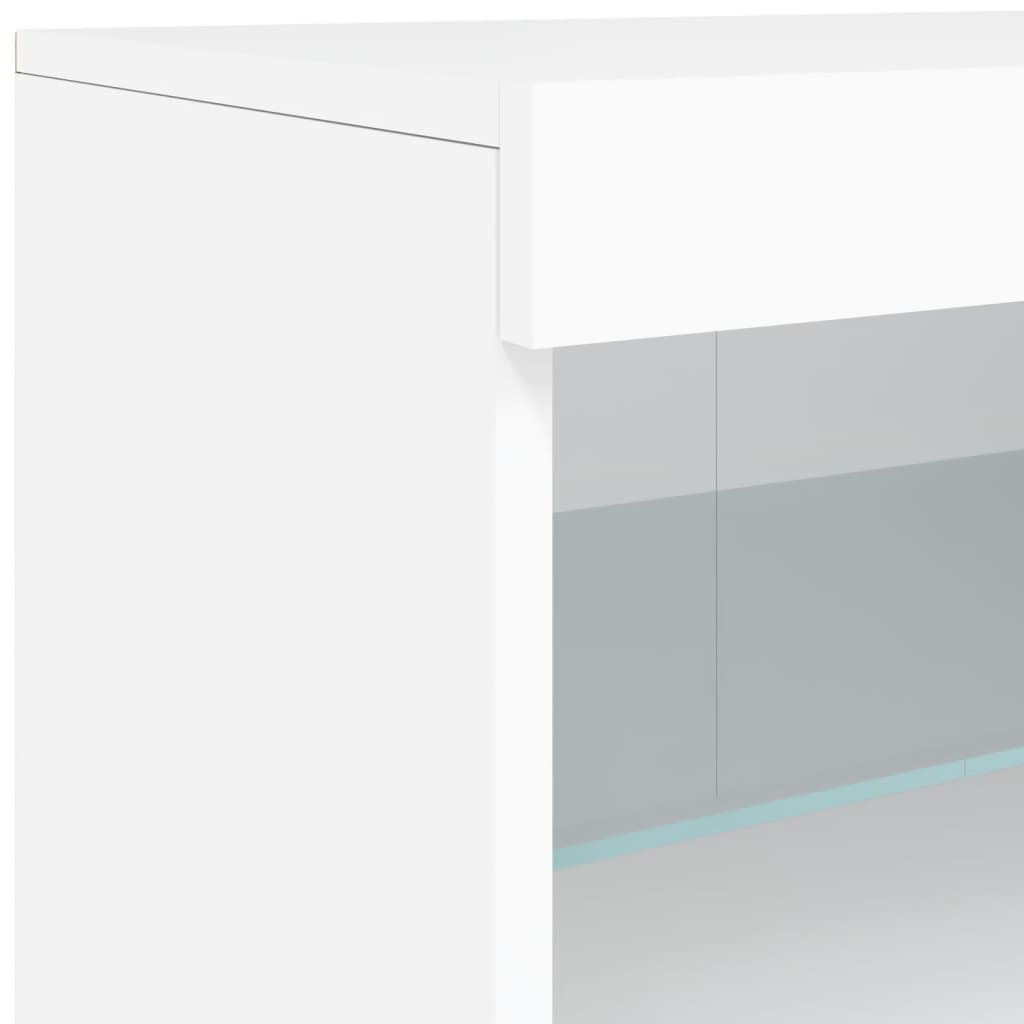 Skänk Med Led-Belysning 60X37X67 Cm