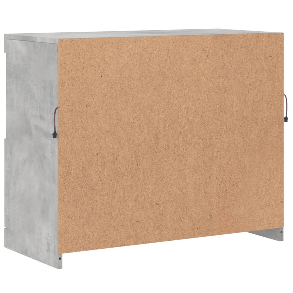 Skänk Med Led-Belysning 81X37X67 Cm