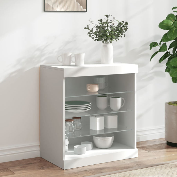 Skänk Med Led-Belysning 60,5X37X67 Cm
