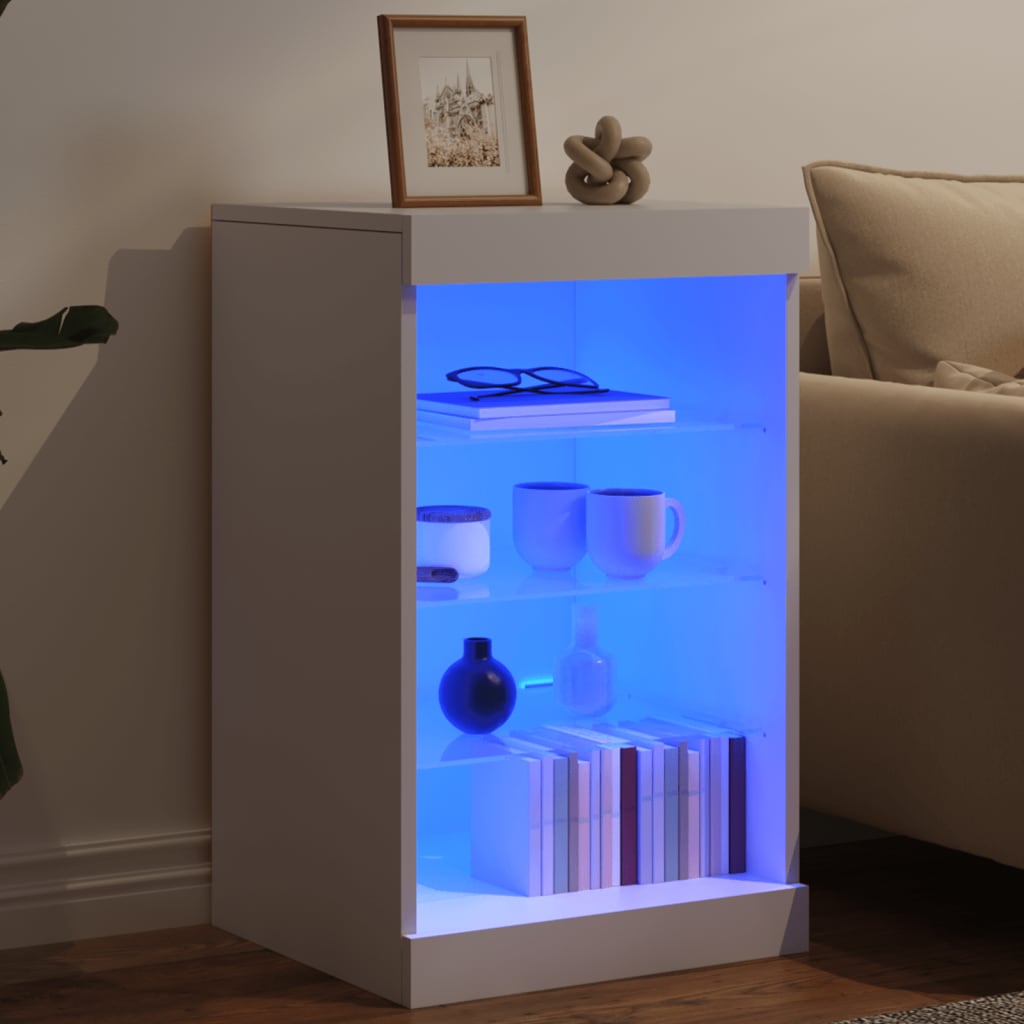 Skänk Med Led-Belysning 41X37X67 Cm