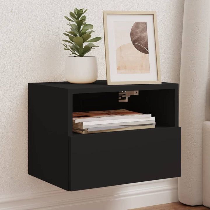 Väggmonterad Tv-Bänk 100X30X30 Cm Konstruerat Trä