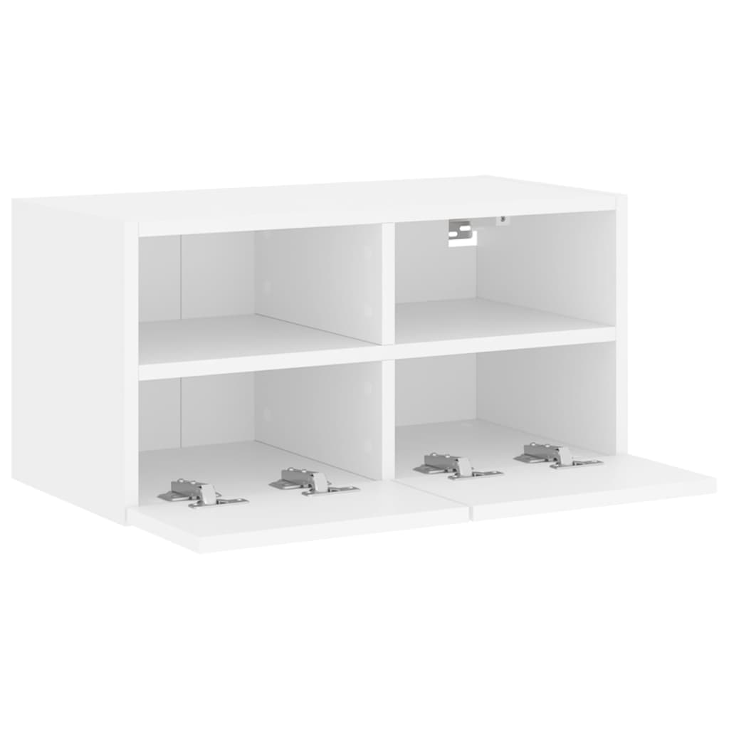 Väggmonterad Tv-Bänk 60X30X30 Cm Konstruerat Trä