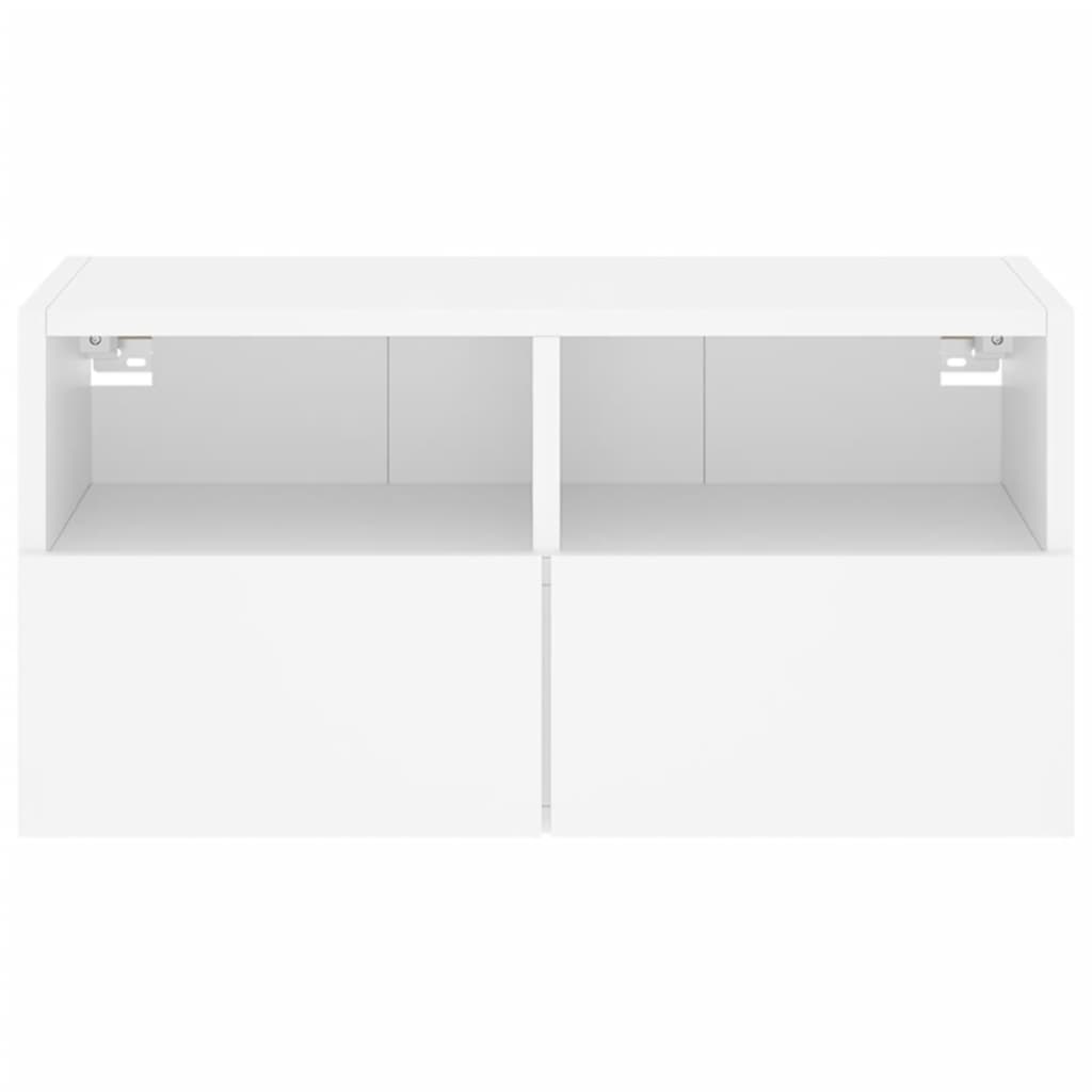 Väggmonterad Tv-Bänk 60X30X30 Cm Konstruerat Trä