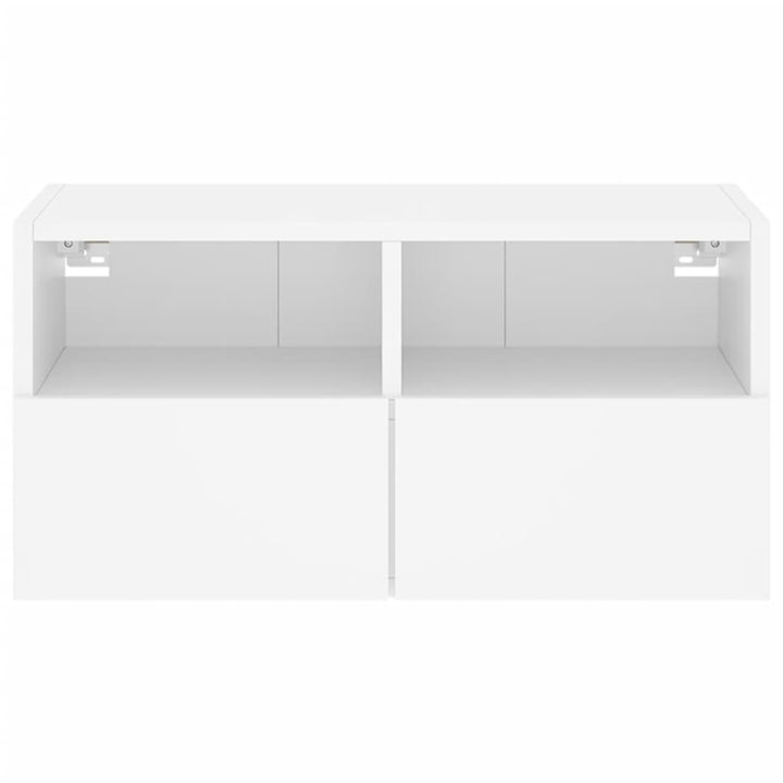 Väggmonterad Tv-Bänk 60X30X30 Cm Konstruerat Trä