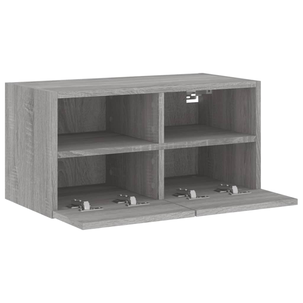 Väggmonterad Tv-Bänk 60X30X30 Cm Konstruerat Trä
