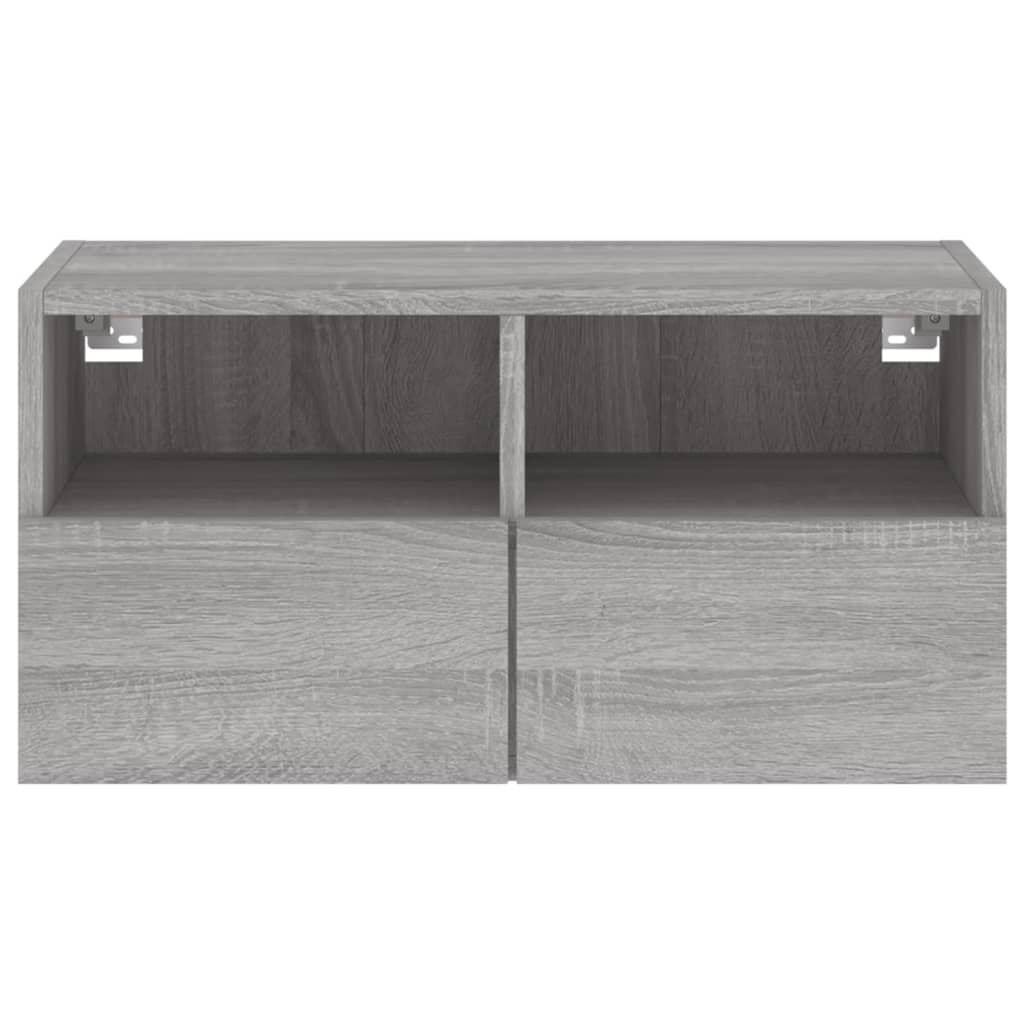 Väggmonterad Tv-Bänk 60X30X30 Cm Konstruerat Trä