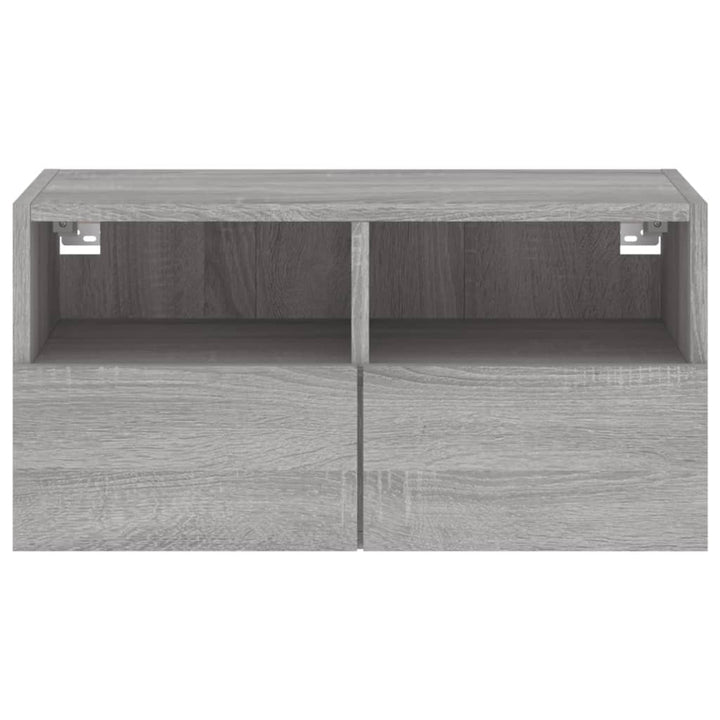 Väggmonterad Tv-Bänk 60X30X30 Cm Konstruerat Trä
